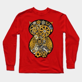 Steampunk Gears Owl Long Sleeve T-Shirt